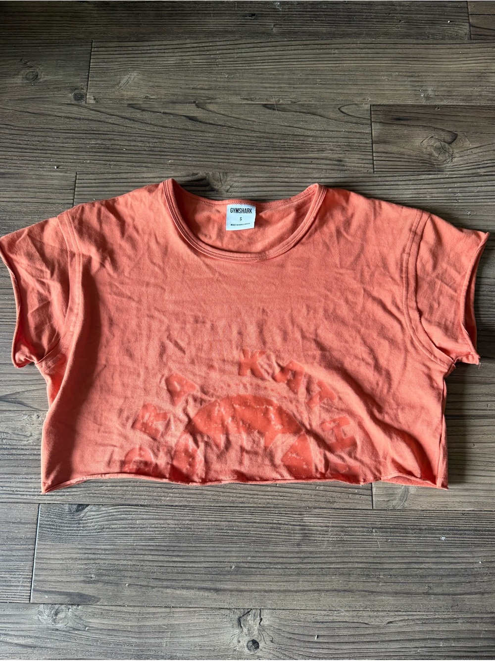 Gymshark Coral Crop Tee - Women's